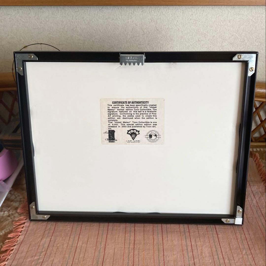 松井秀喜　ヤンキース　フォトフレーム 　パネル