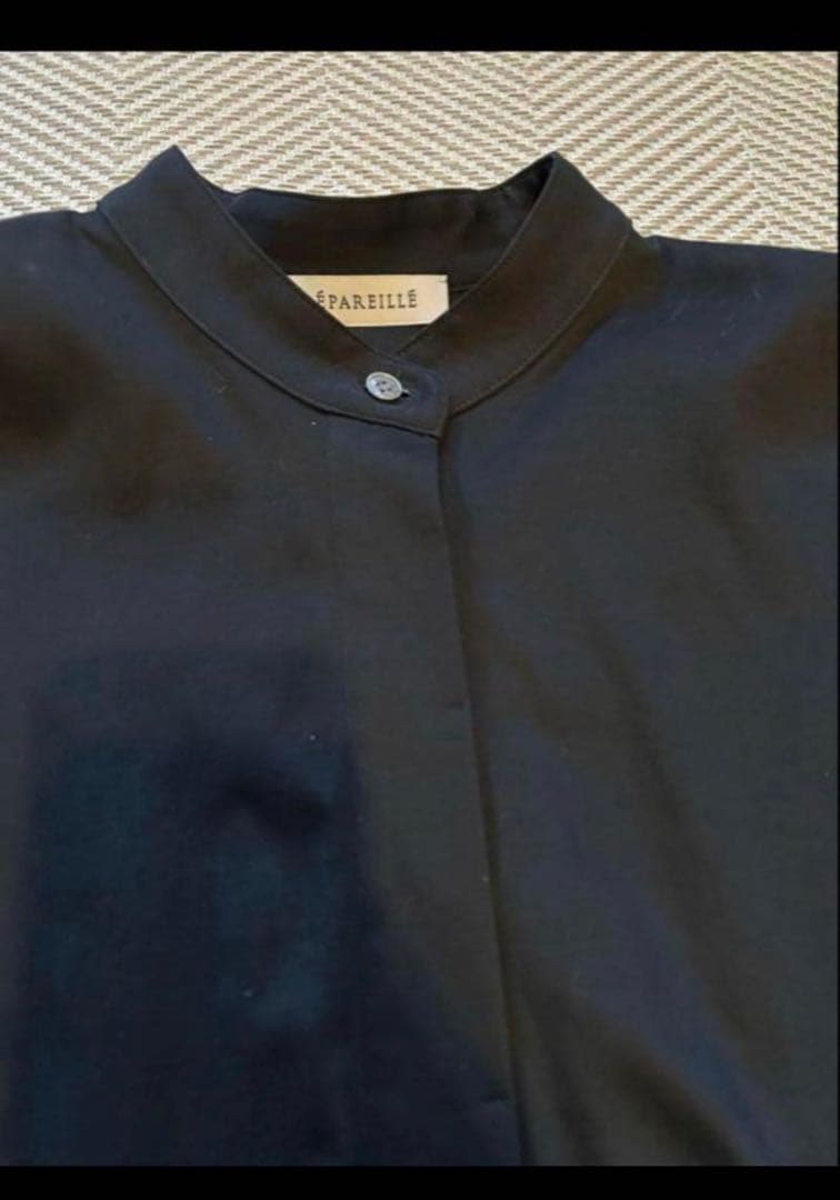 DEPAREILLE デパリエ ブラウス　ブラック　38