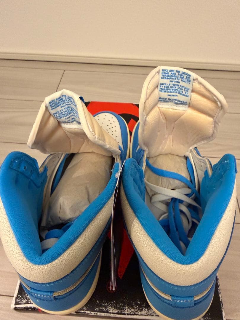 ま*3様 NIKE エアジョーダン1 \"UNC Reimagined\" 27.5