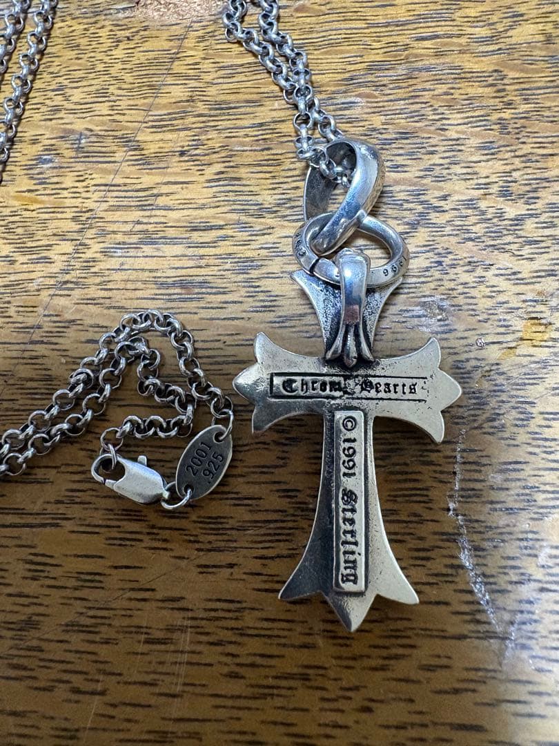 シルバー クロス　ネックレス　s925