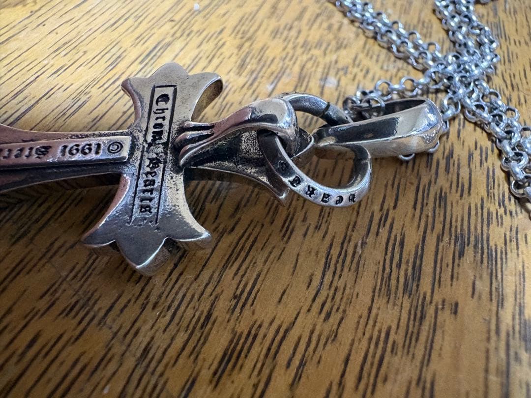 シルバー クロス　ネックレス　s925