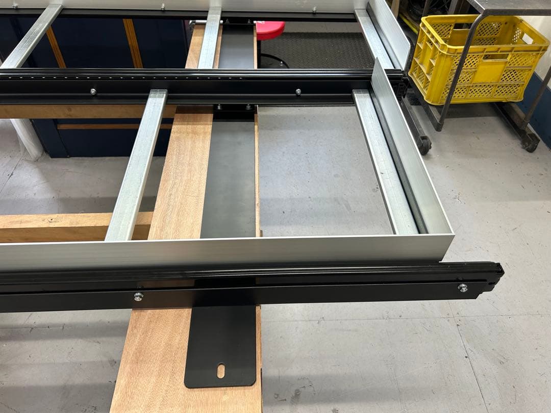 タカユキページ 150ブラックダブルスライドフロア　板、フェルトポール有り