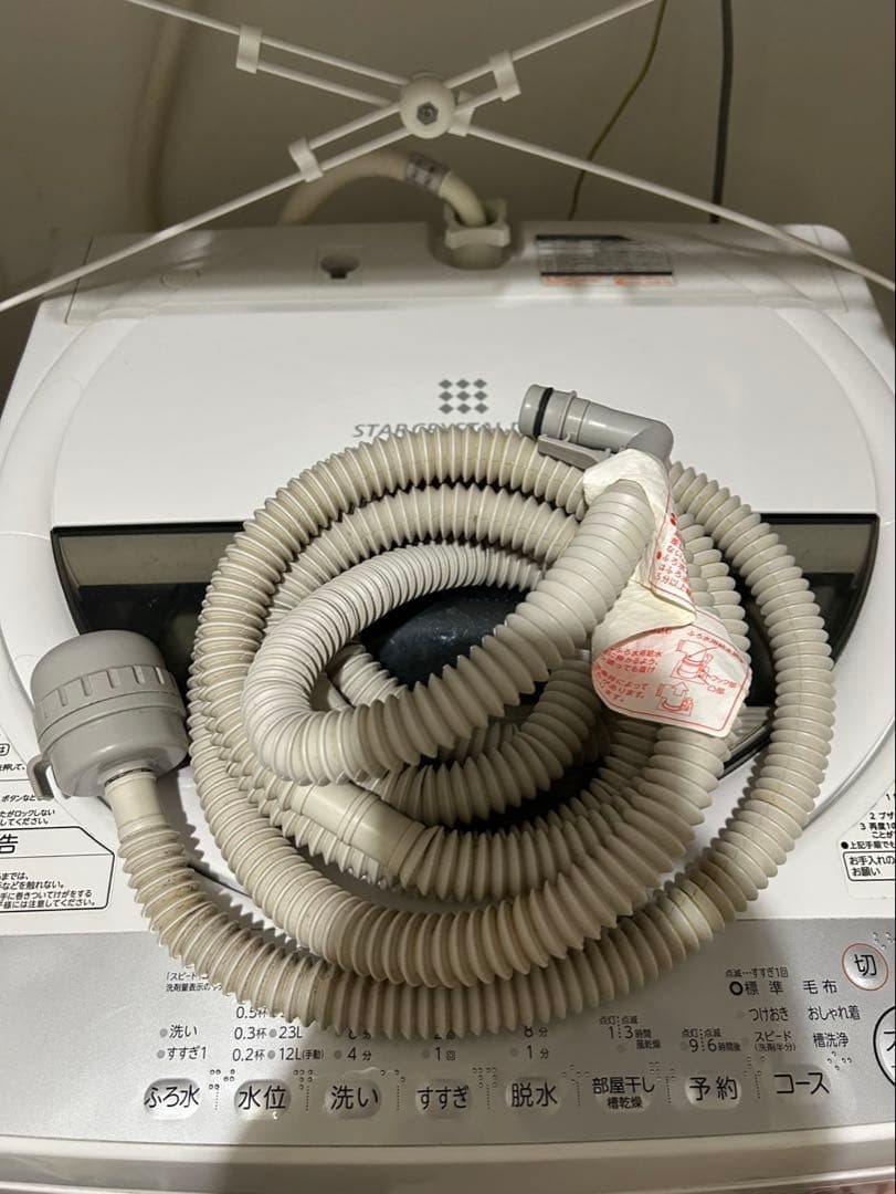 【「僕にできること」明日に煌け夢に羽ばたけ】東芝　全自動洗濯機　6kg