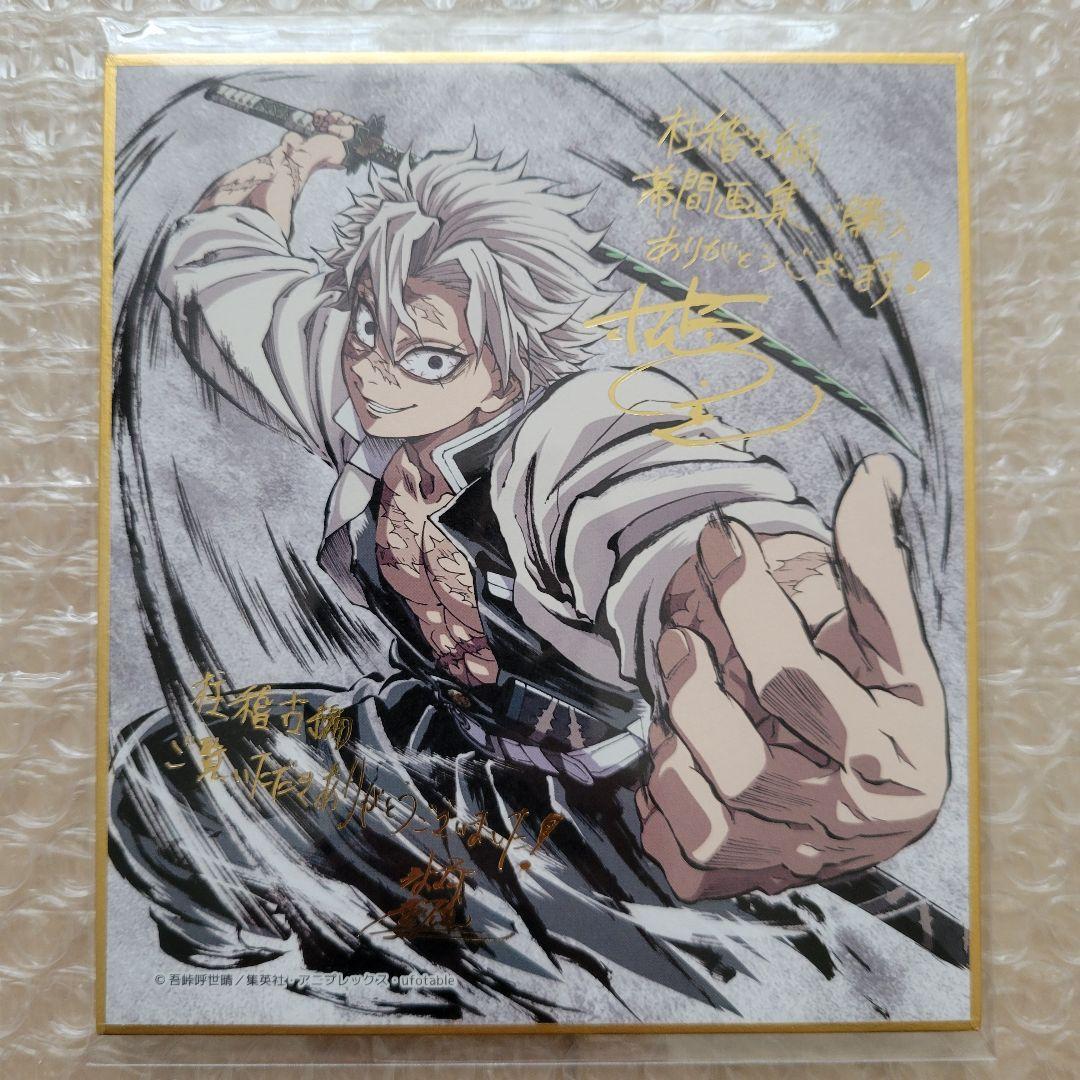 C105 鬼滅の刃 柱稽古編 幕間画集 豪華版 不死川実弥