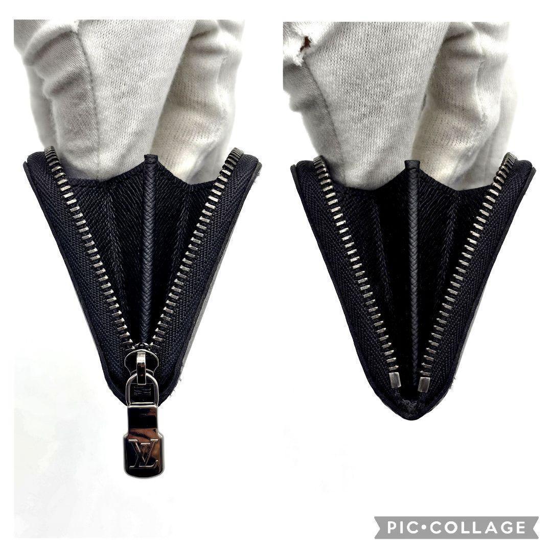 ルイヴィトン　ジッピー　パース　小銭入れ　モノグラム　エクリプス　C349