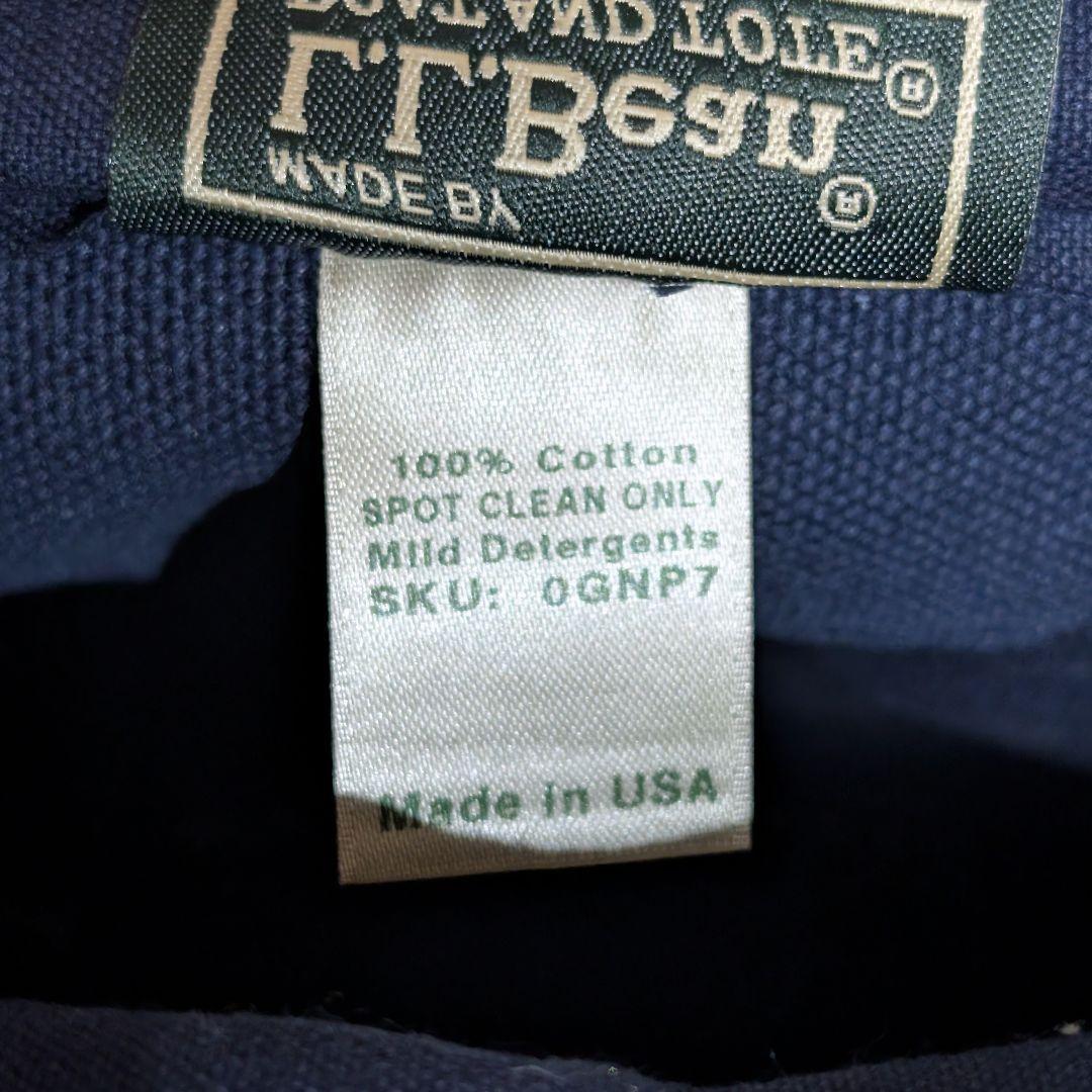 バッグ L.L.Bean 90s USA BOAT AND TOTE ZIP TOP