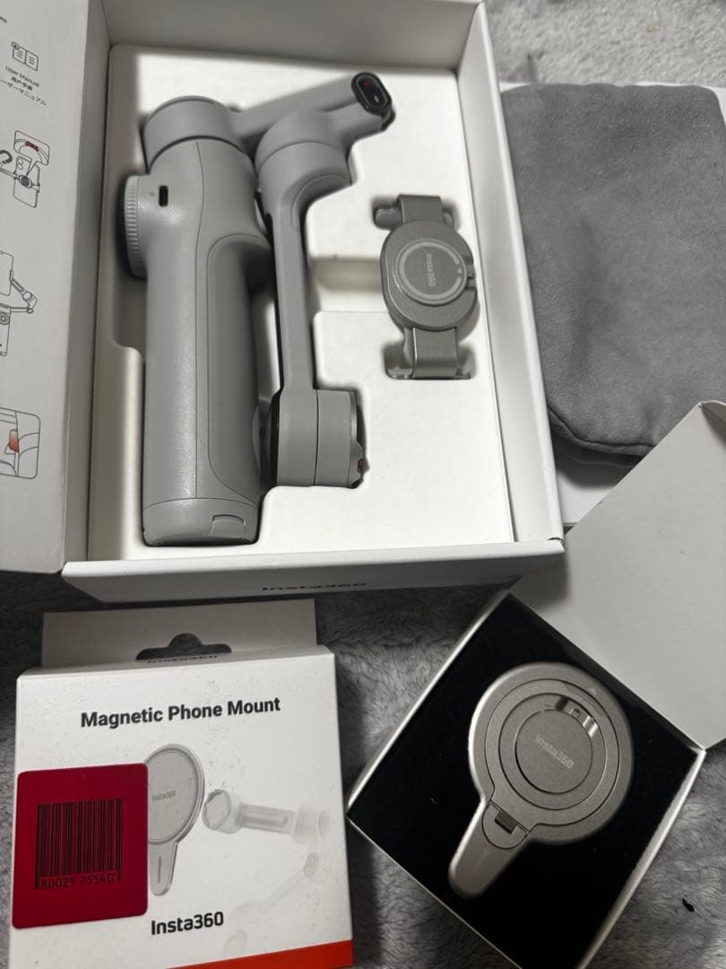 Insta360Flow2Pro 磁気スマートフォンマウント付き