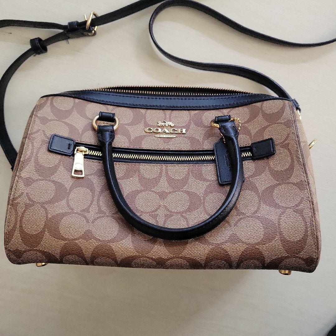 COACHショルダー　ローワンサッチェルボストンバッグ ショルダーバック