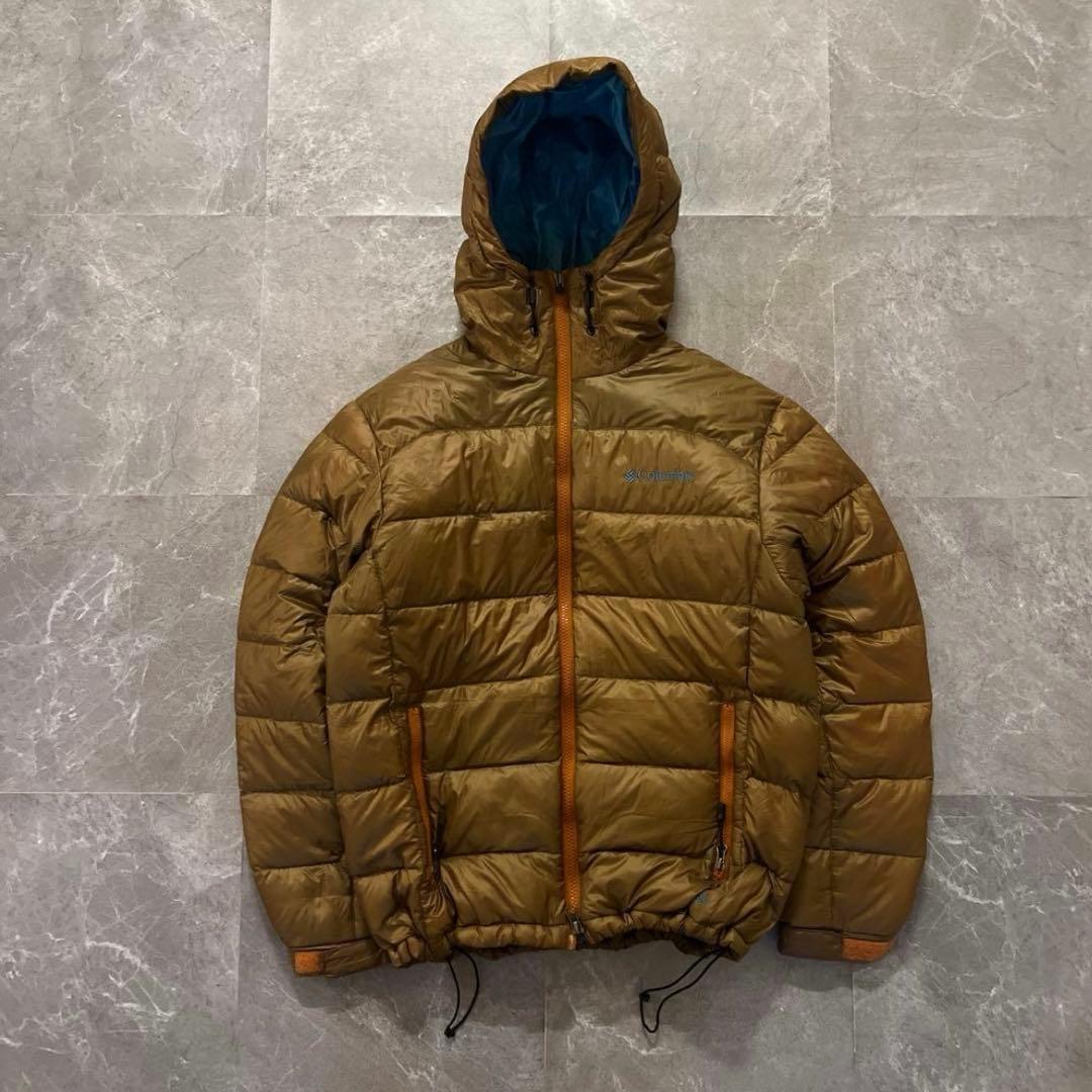 【超希少❗️】columbia ダウン　オリーブグリーン　　極美品❗️ M