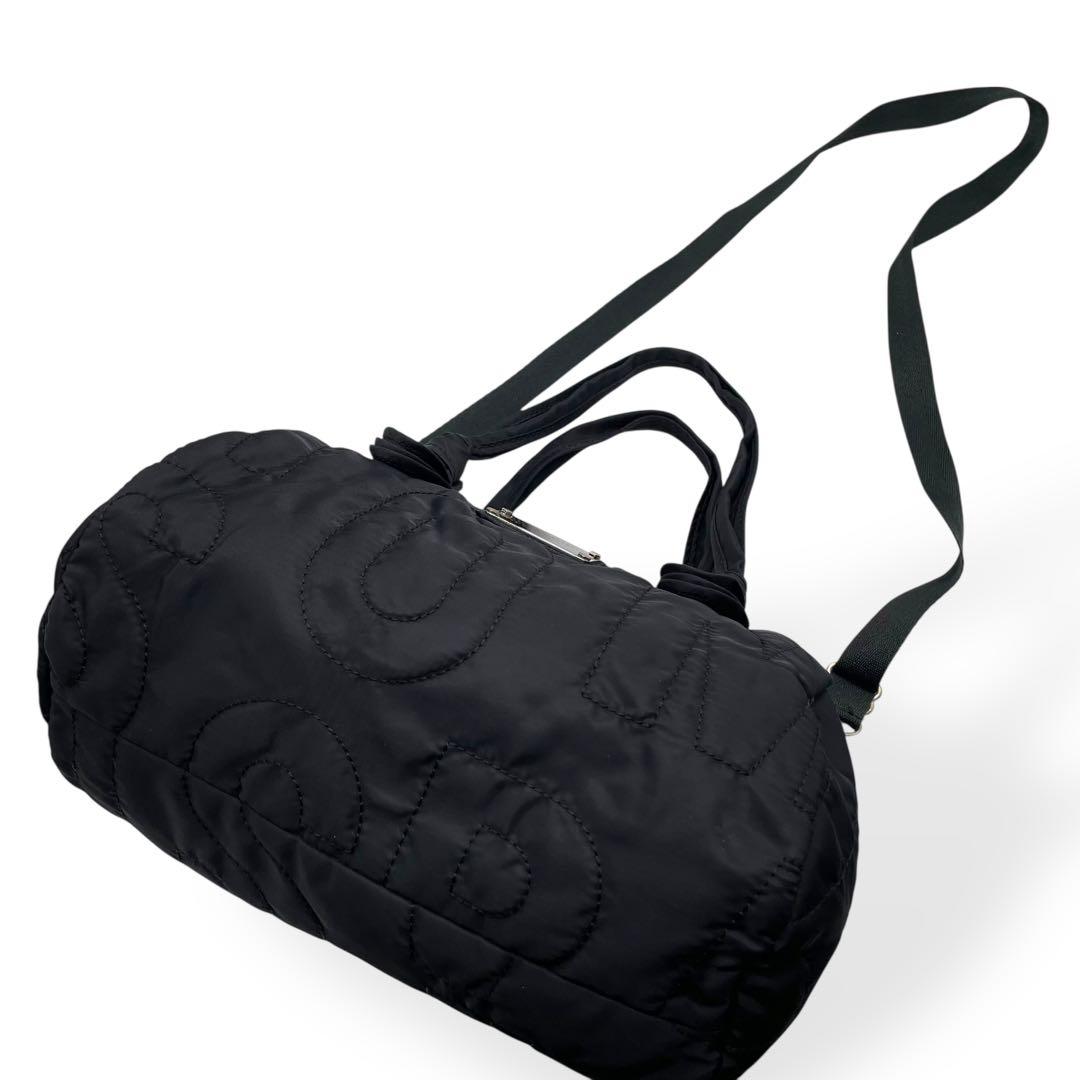 美品　マークバイマークジェイコブス　2way ミニボストンバッグ　ナイロン　黒