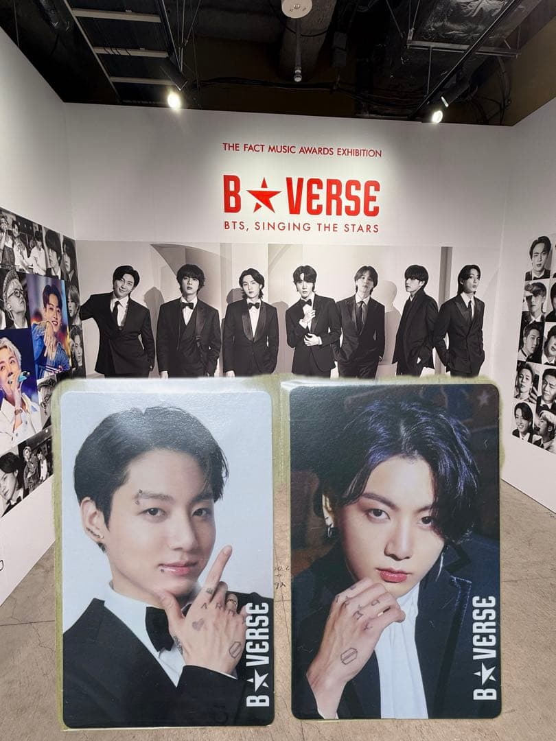 BTS B★VERSE 東京アンコール開催 jungkook トレカ 2枚