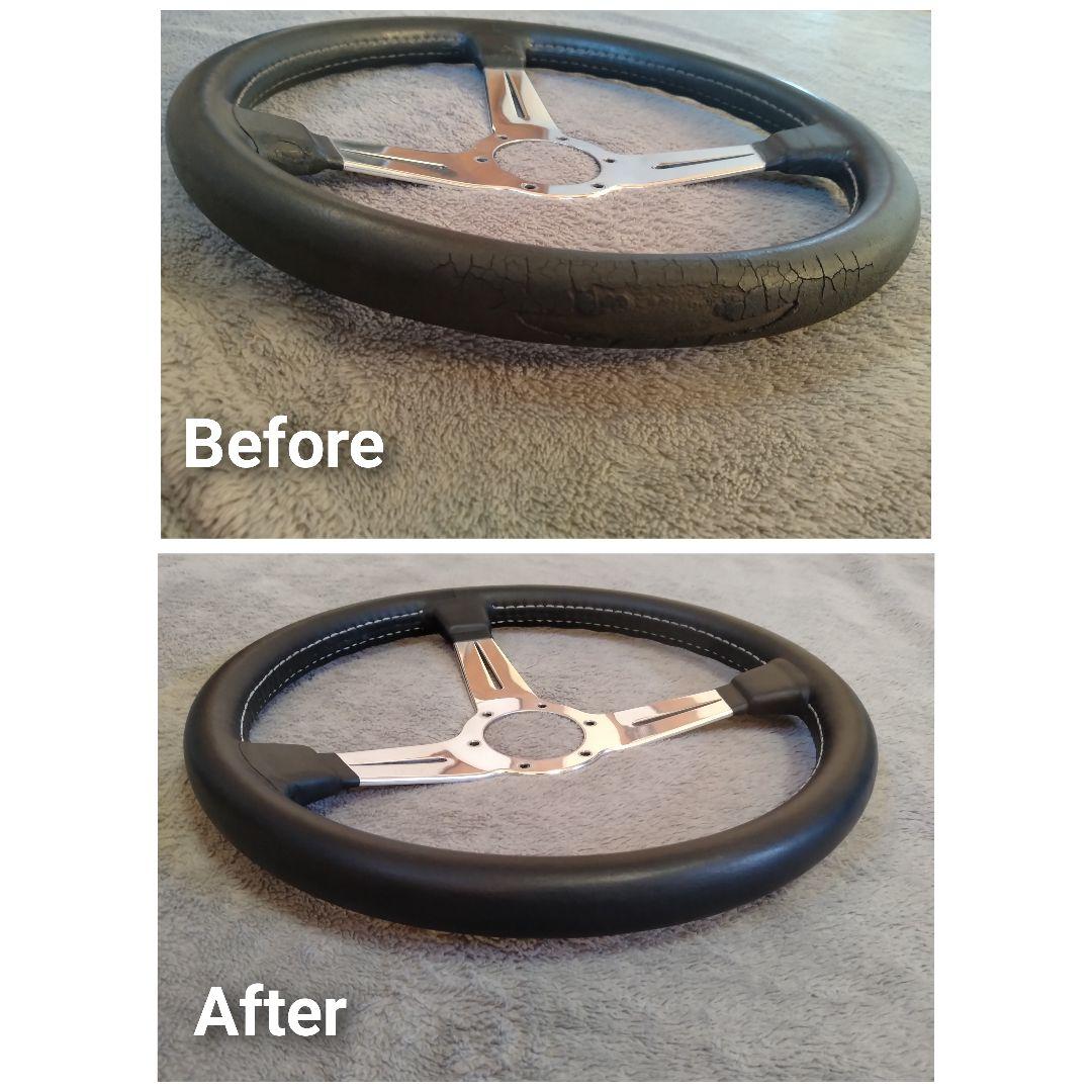 まある　プロフ欄　ナルディ　クラシック　革張り替え依頼品