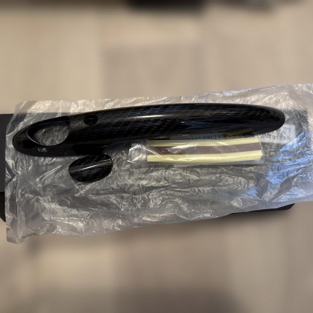 ミニ　F56 F56S F57 F57S ドライカーボン製 ドアハンドルカバー