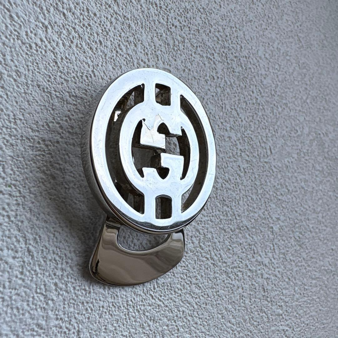GUCCI Moneyclip マネークリップ　インターロッキングG