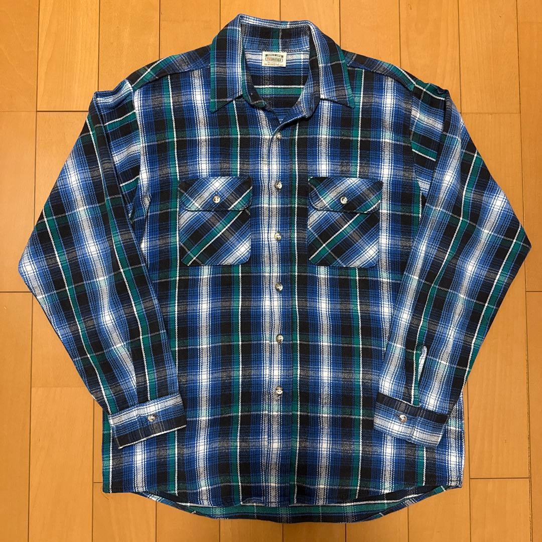FIVE BROTHER ファイブブラザー　ネルシャツ　90s USA製　L