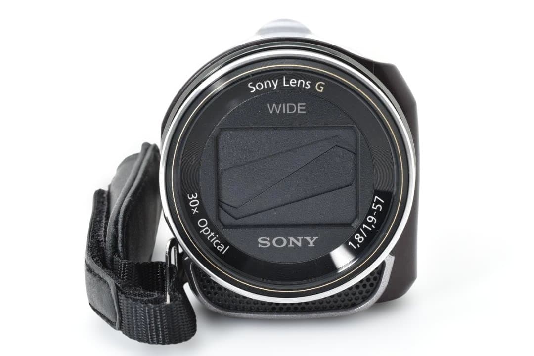 ☆極美品　ソニー　ビデオカメラ　HDR-CX430　新品バッテリー付　＃639★