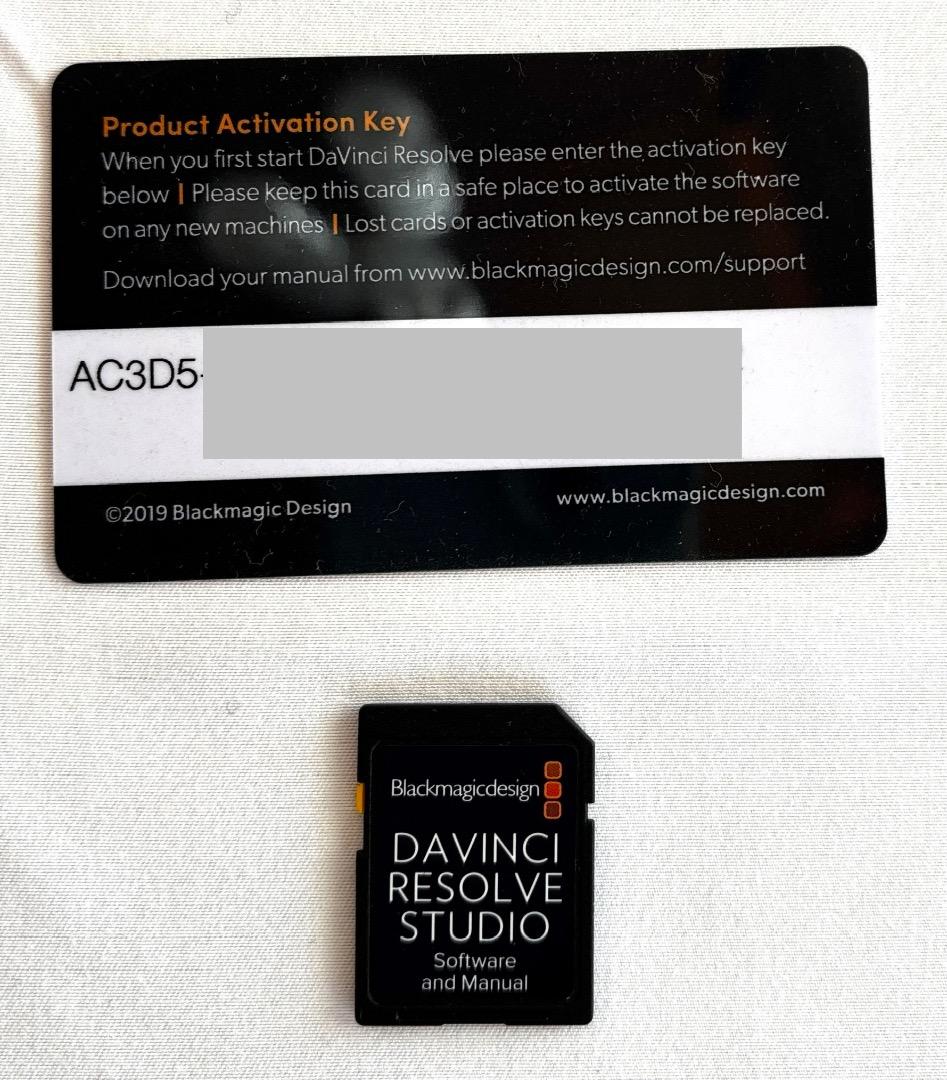 DaVinci Resolve Speed Editor(ライセンス付き)