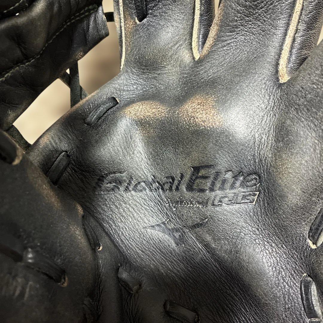 【限定】ミズノ グローバルエリートRG坂本モデル少年軟式L 右投げ　ブラックボア