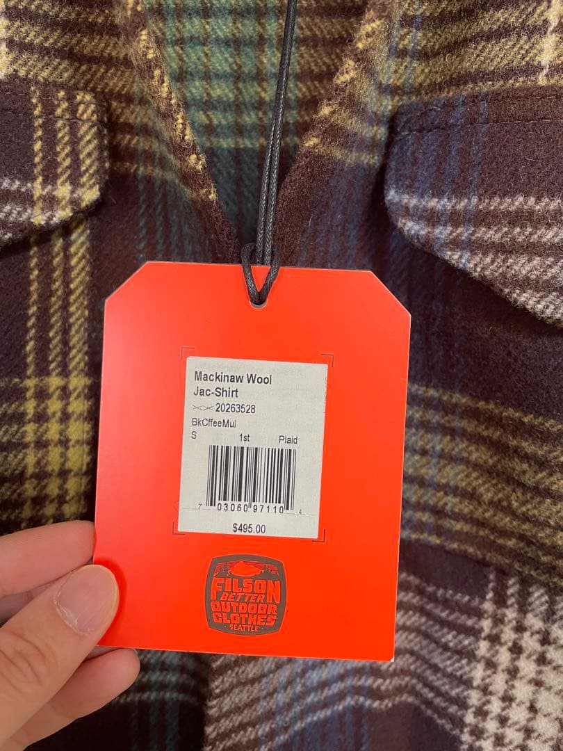p*e様 1/28 まで フィルソン Mackinaw Wool Jac-Shi