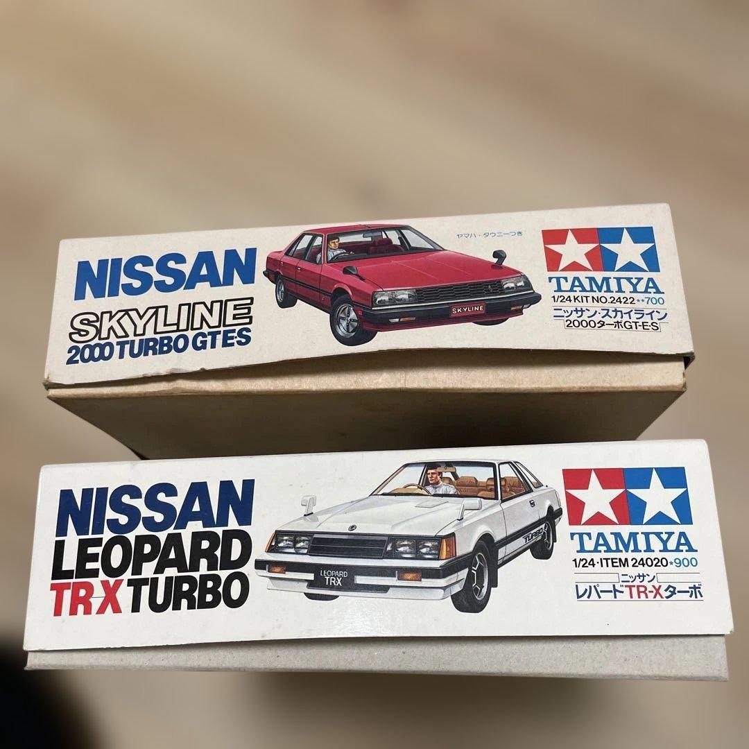 TAMIYA 日産レパードTRXターボ & スカイライン2000ターボGTES