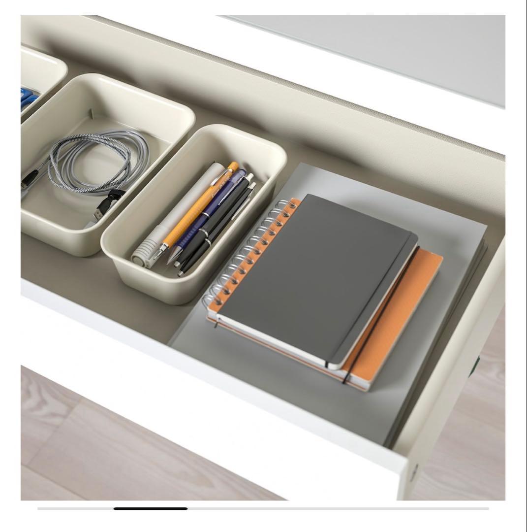 【美品】IKEA イケア マルム MALM ドレッサー 鏡台