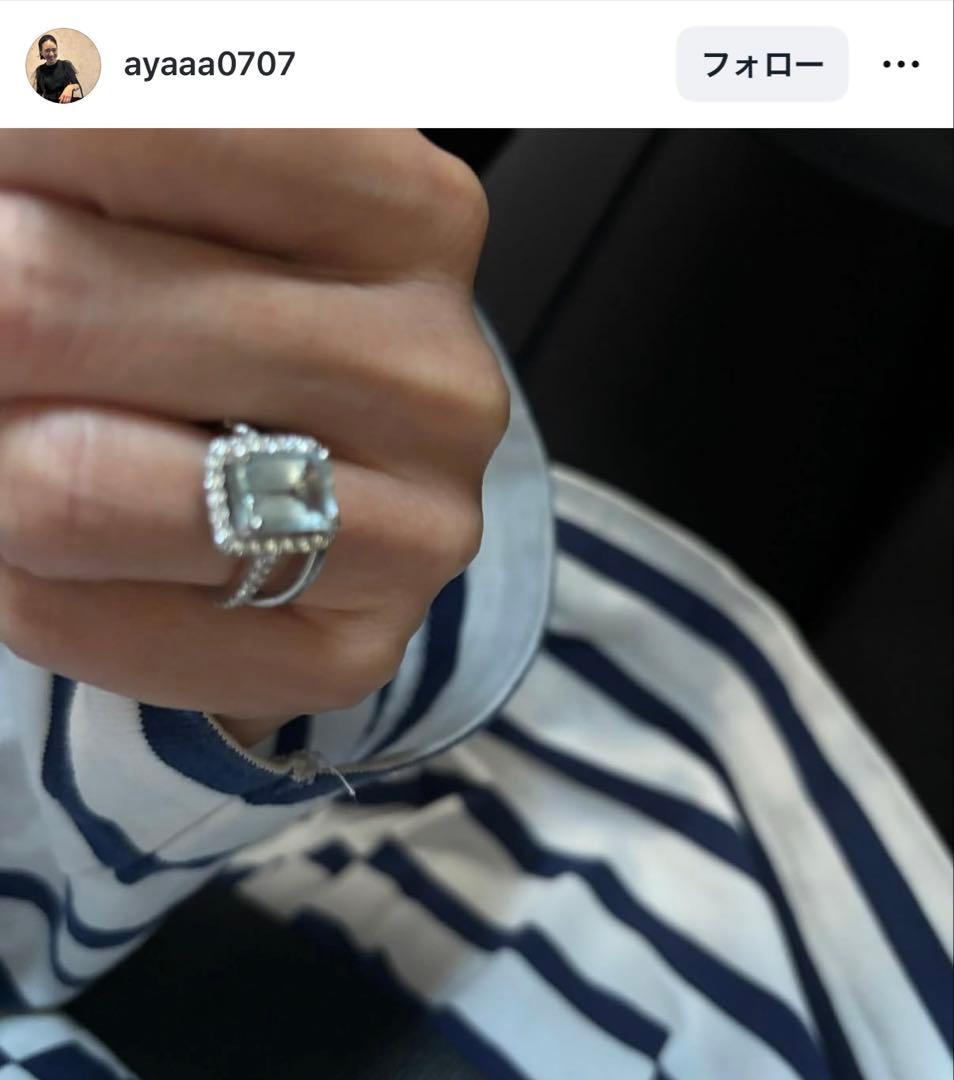 値下げ中！金子綾さん愛用 narin 定価60万円SODADREAMダイヤリング