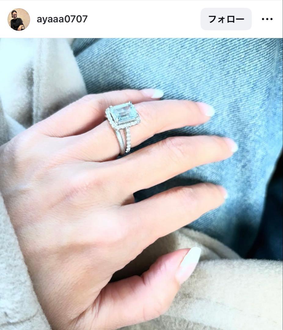 値下げ中！金子綾さん愛用 narin 定価60万円SODADREAMダイヤリング