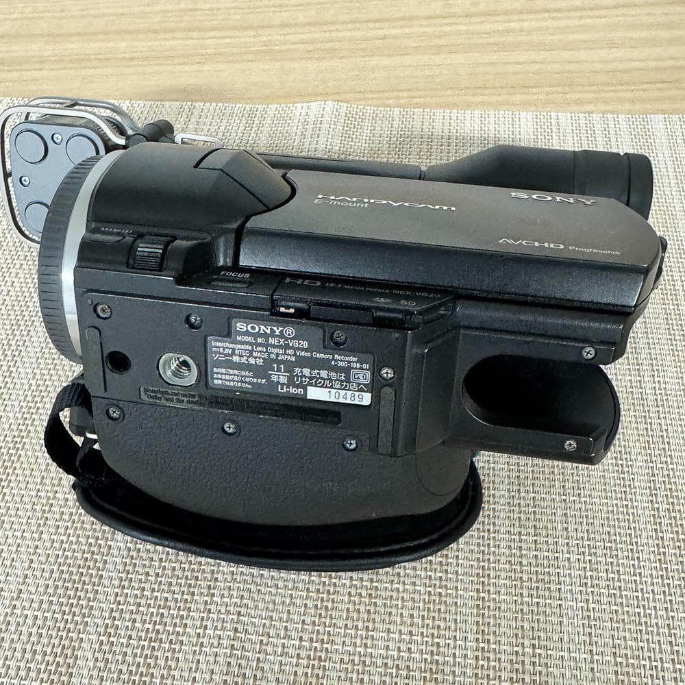 Sony NEX-VG10 ビデオカメラ本体