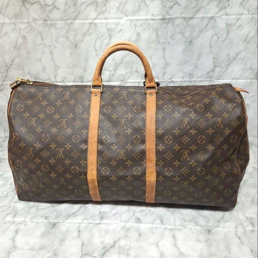 【美品】LOUIS VUITTON キーポル60 モノグラム ボストンバッグ