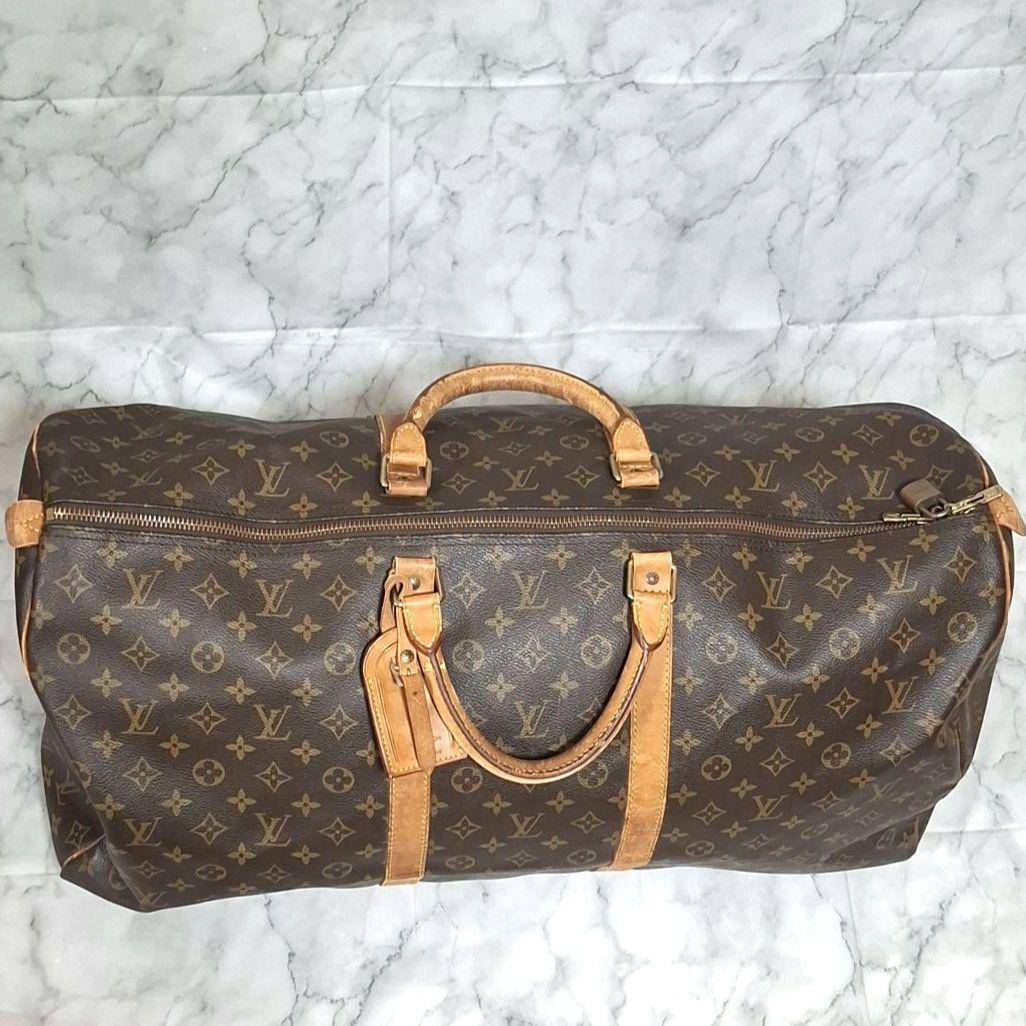 【美品】LOUIS VUITTON キーポル60 モノグラム ボストンバッグ