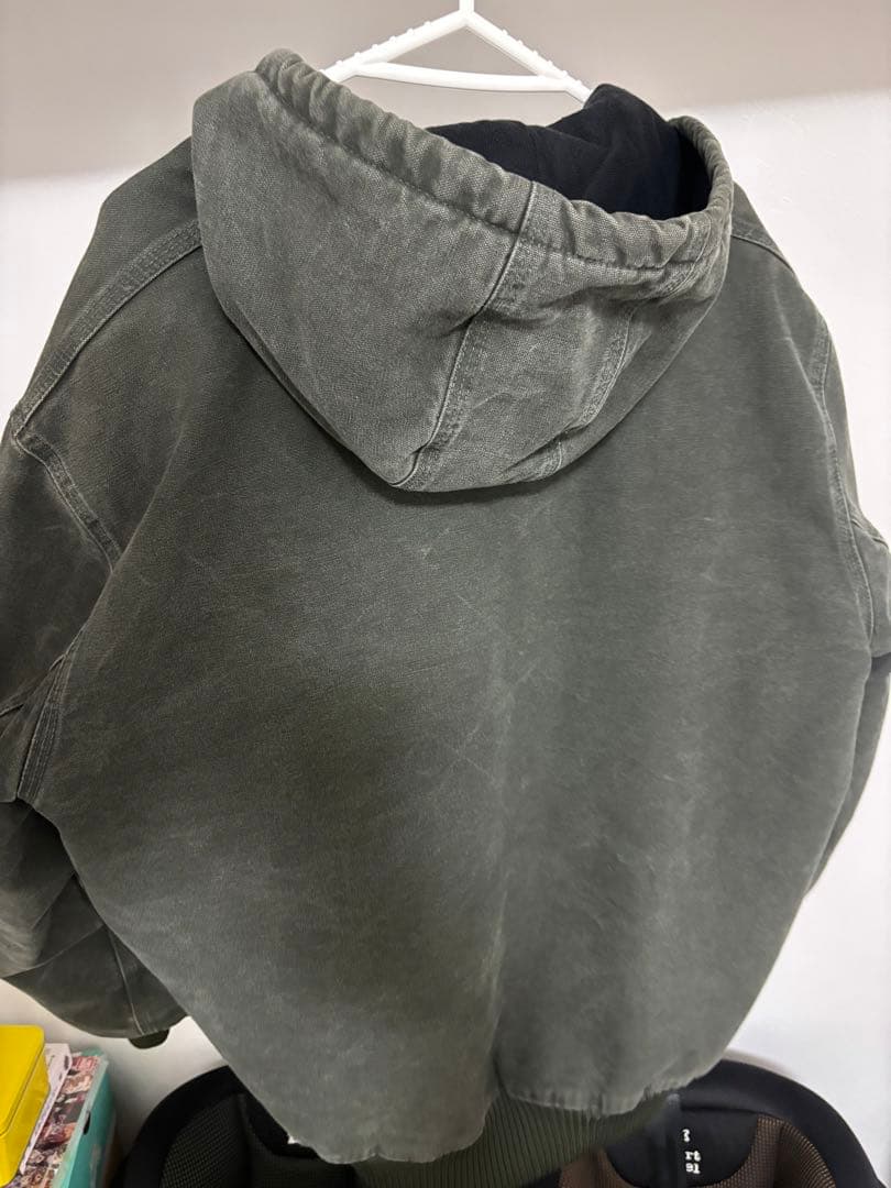 carhartt フード付きジャケット Lサイズ オリーブグリーン