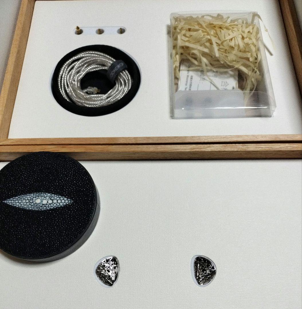 水月雨 雪月花 限定イヤホン／シリアルNo.23／付属品完備