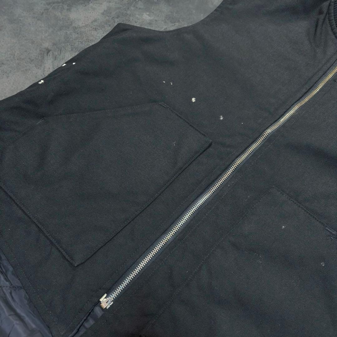 【至極の逸品】Carhartt USA製 90s ダックベスト 星タグ ブラック