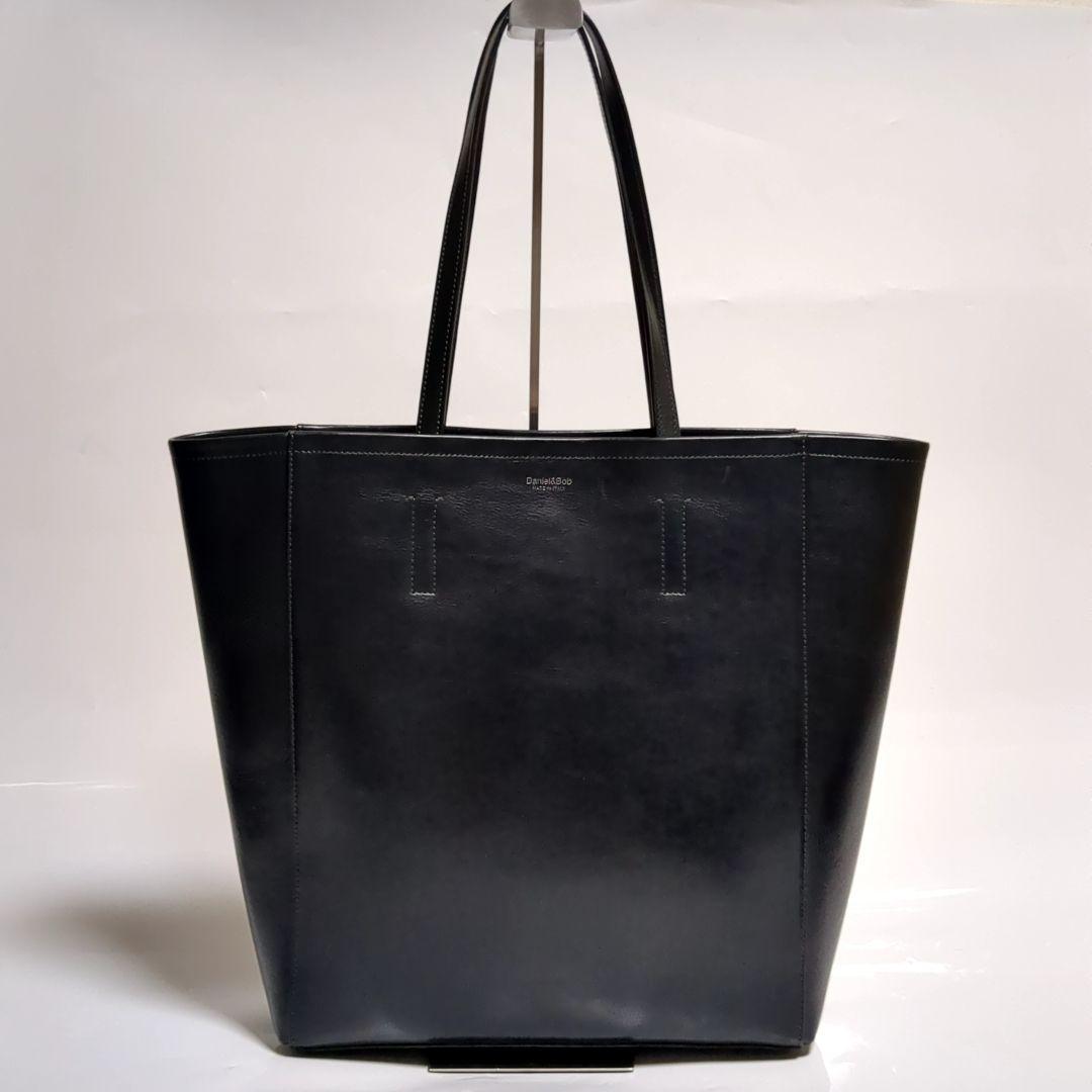 ✨美品✨ダニエル&ボブ OTELLO トートバッグ ブラック レザー ロゴ