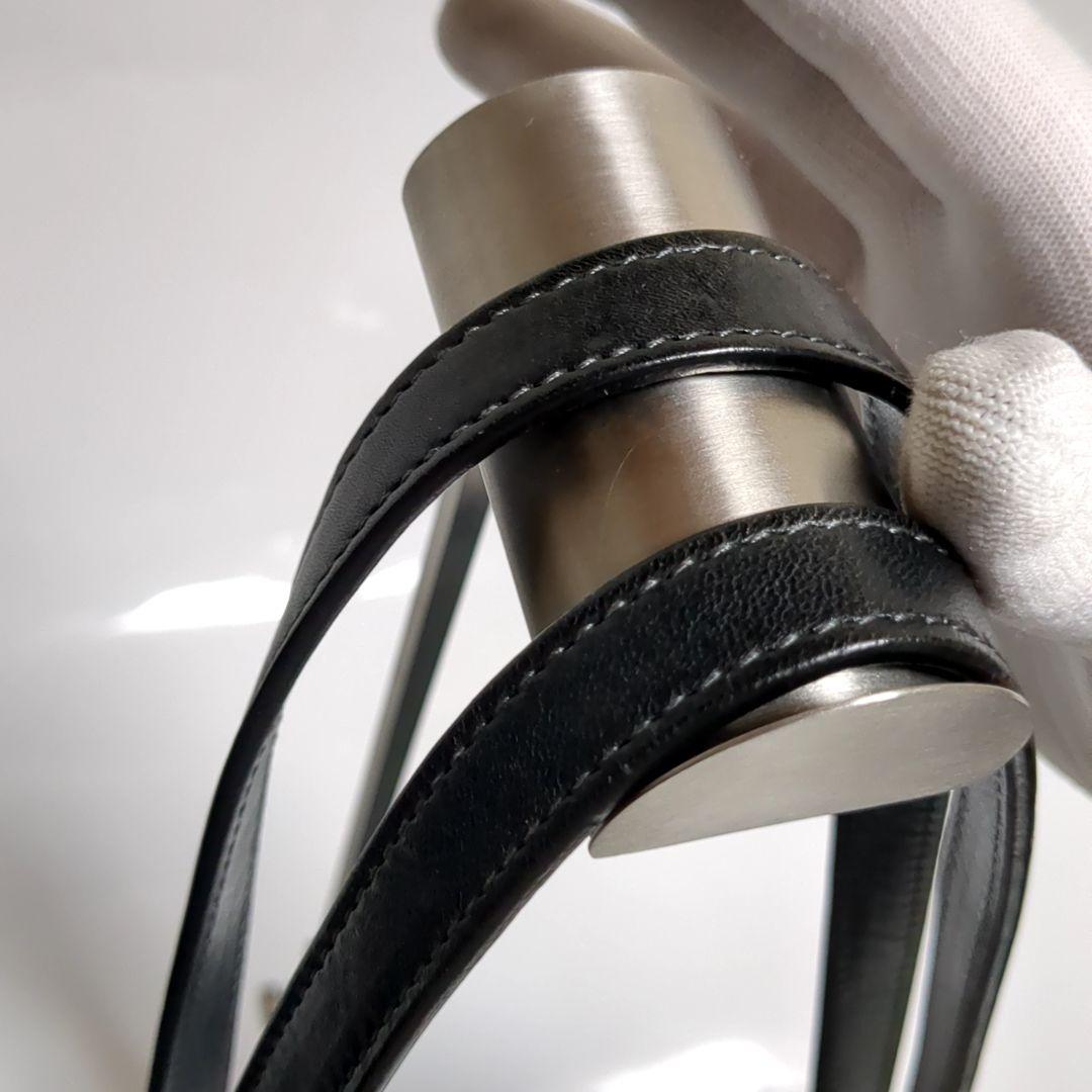 ✨美品✨ダニエル&ボブ OTELLO トートバッグ ブラック レザー ロゴ