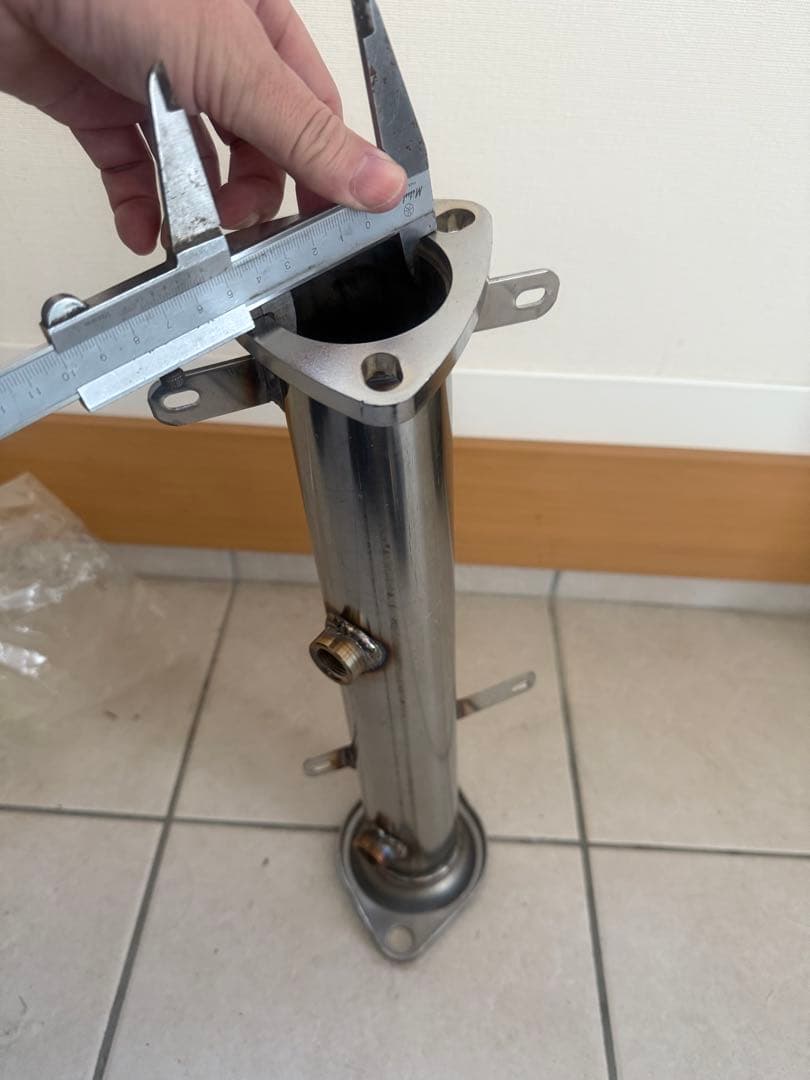 シビック　FD2 触媒ストレート