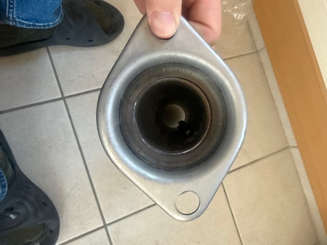 シビック　FD2 触媒ストレート