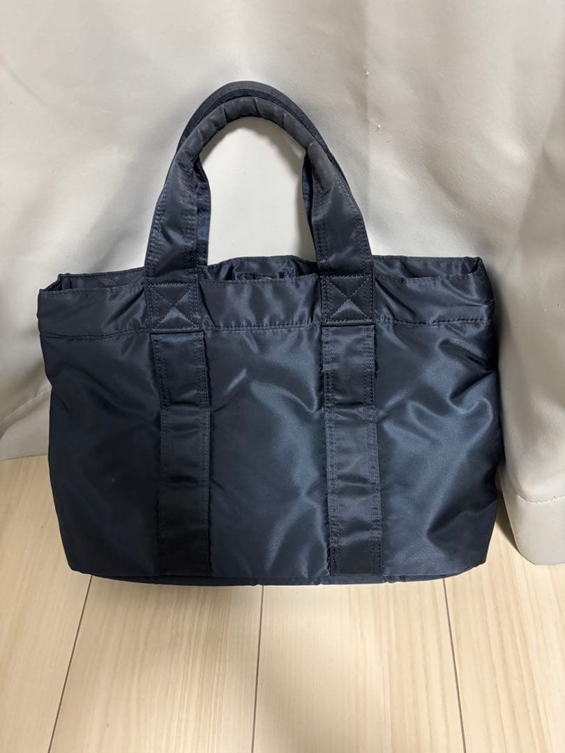 ナイロン製ネイビー トートバッグ　吉田鞄