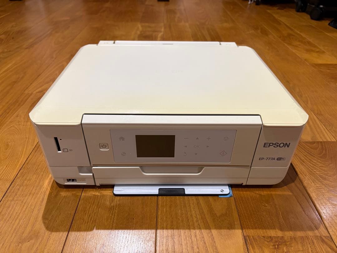 【廃インク表示あり】EPSON EP-777A 本体 + インクセット