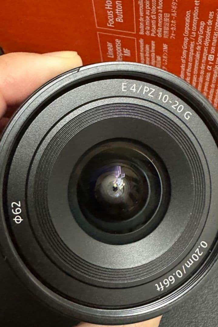 SONY SELP1020G　APS-C E PZ 10-20mm F4