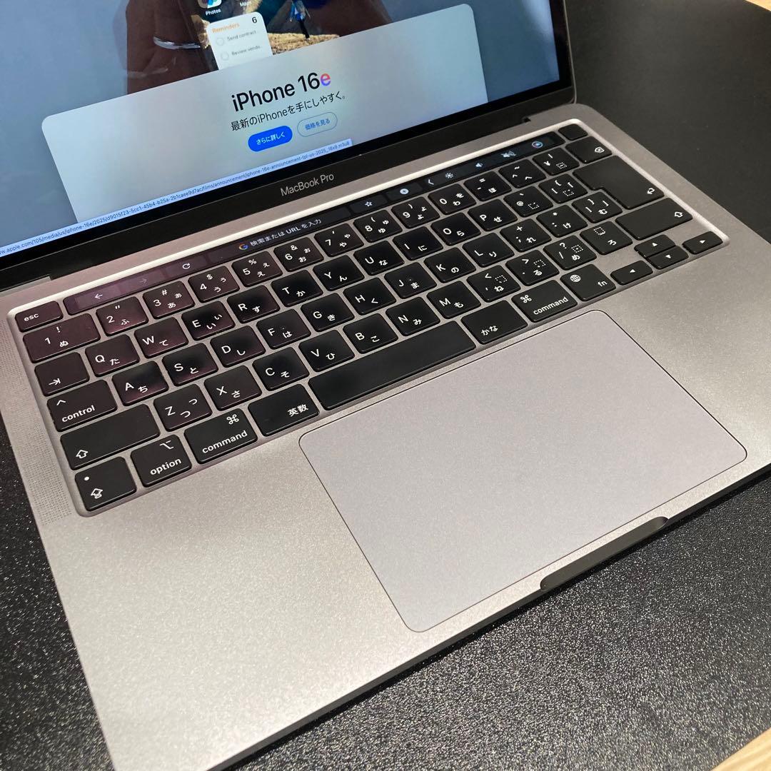 Apple MacBook Pro 13インチ M1 メモリ16G 256GB
