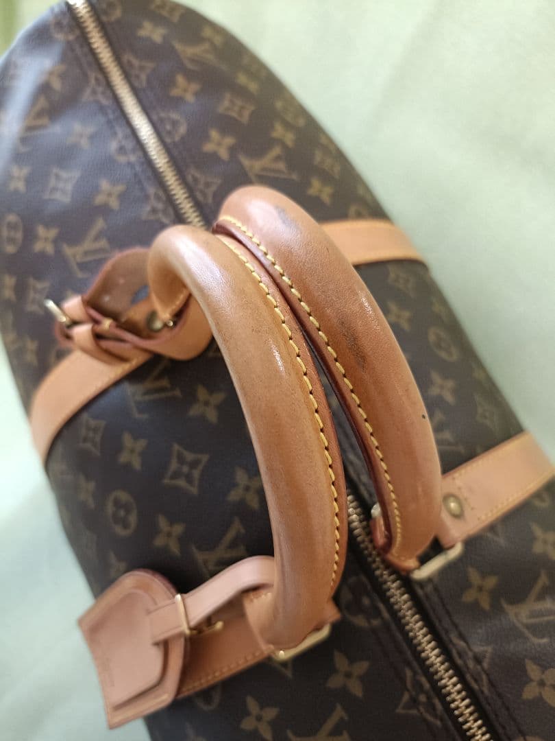 【美品】ルイ ヴィトン キーポル50 モノグラム ボストンバッグ VUITTON