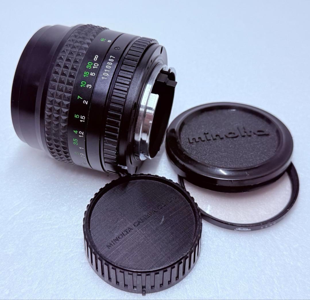 Minolta MD ROKKOR 50mm F1.2 各種動作良好