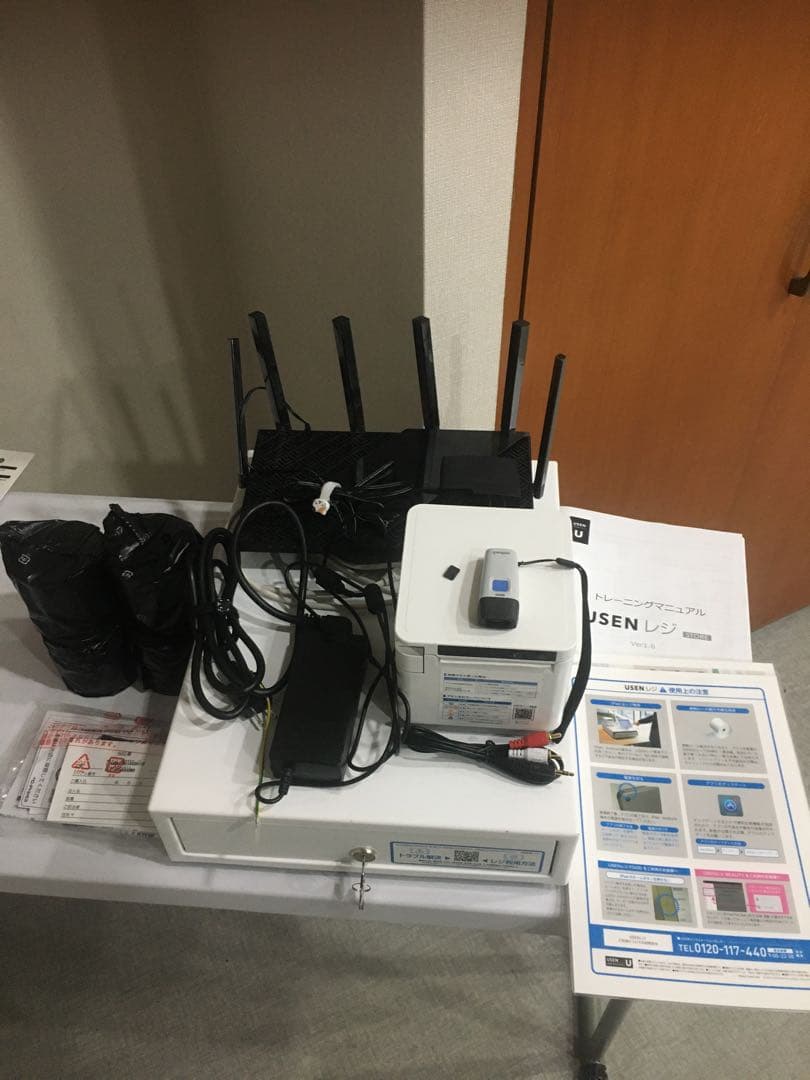【2024年購入 1年半使用】USENレジ レシートプリンター