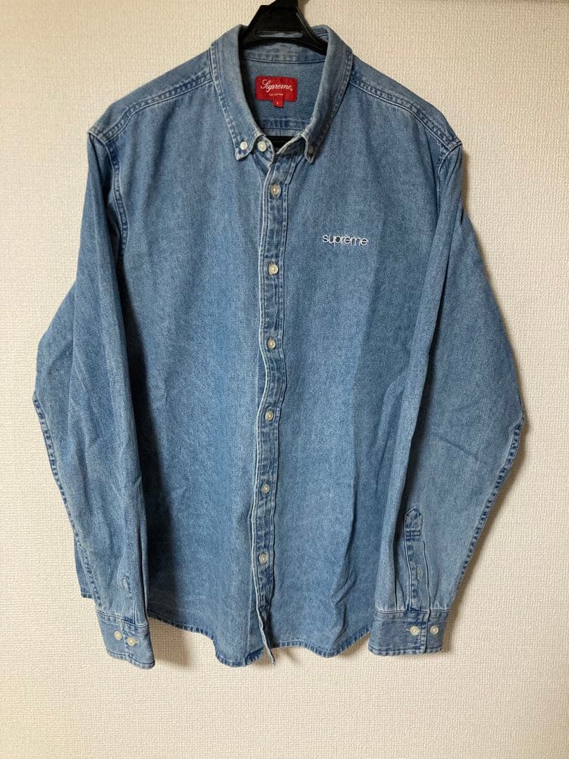 Supreme Classic Logo Denim Shirt デニム シャツ