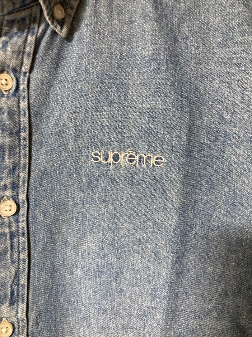 Supreme Classic Logo Denim Shirt デニム シャツ