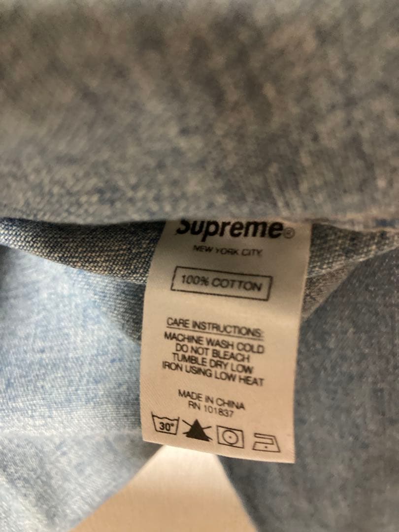 Supreme Classic Logo Denim Shirt デニム シャツ