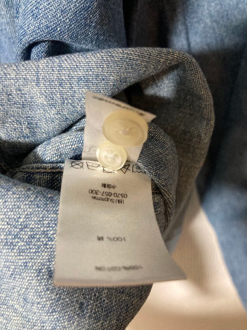 Supreme Classic Logo Denim Shirt デニム シャツ