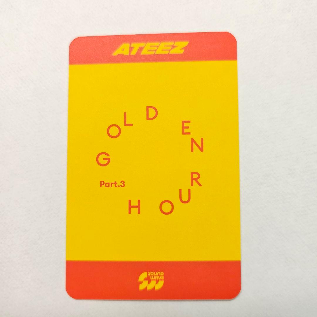 ATEEZ SOUNDWAVE ラキドロ 特典トレカ 怪我 ソンファ