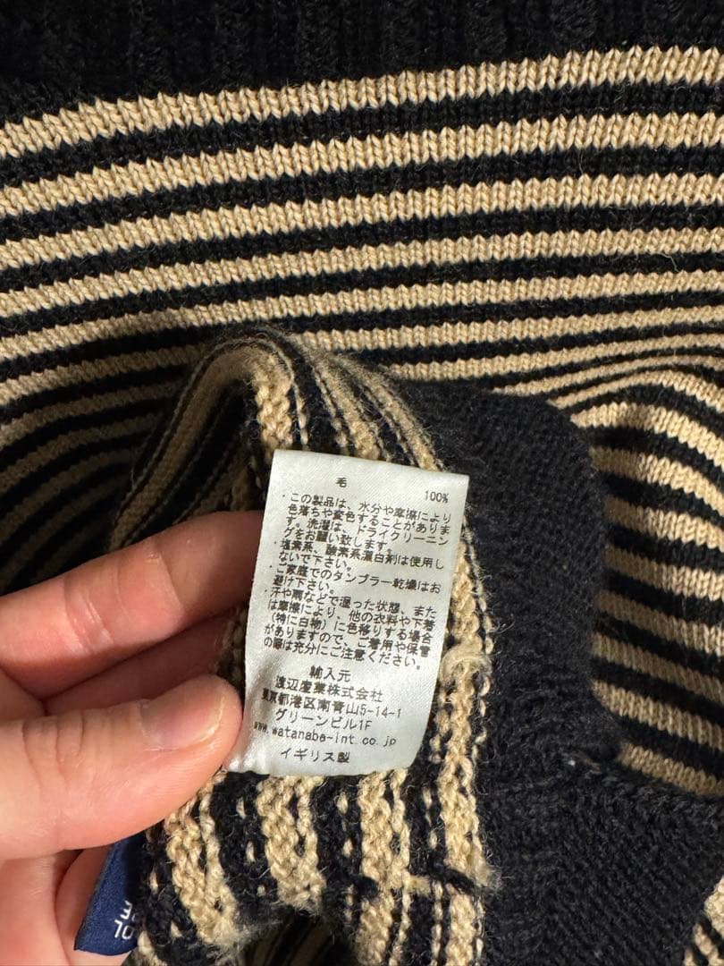 GUERNSEY WOOLLENS ガンジーセーター BEAMS F 別注